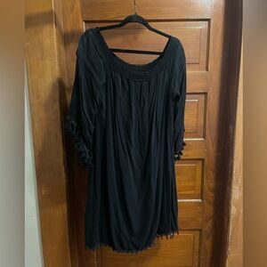 Wrangler Black Tassle Dress